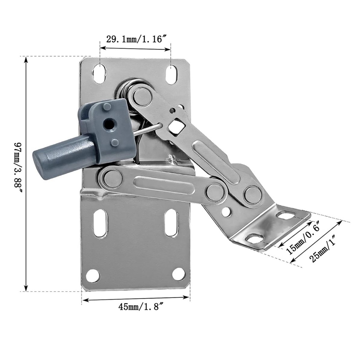 (A02R) 2 Peças Dobradiças de A - Cabinet Hinges avaliação e preço