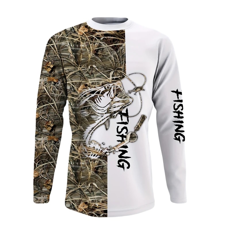 Camisa Masculina de Pesca ao A - Wallpaper avaliação e preço