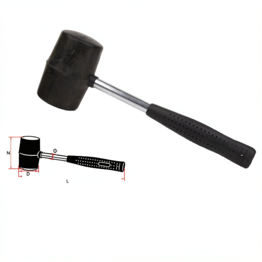 Martelo de borracha ergonómico - Home Improvement Mark avaliação e preço