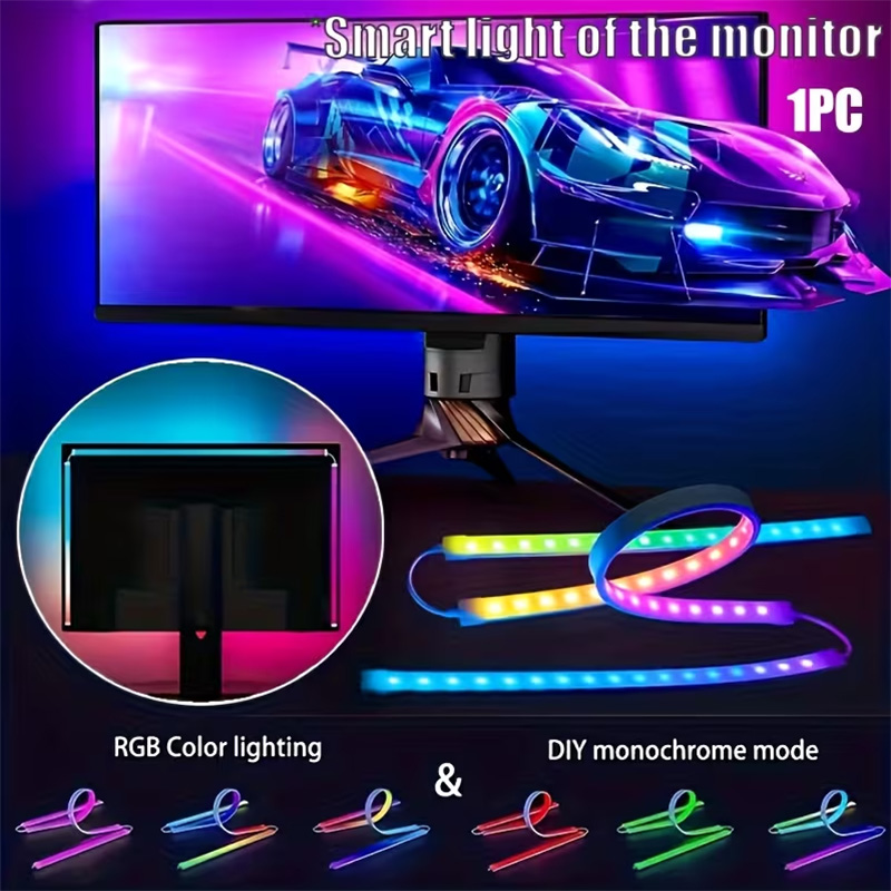 Fita de Luzes RGB para Jogos,  - Led Strip Lights avaliação e preço