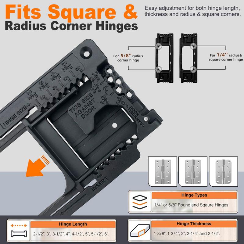 Dobradiça gabarito de metal aj - Cabinet Hinges avaliação e preço