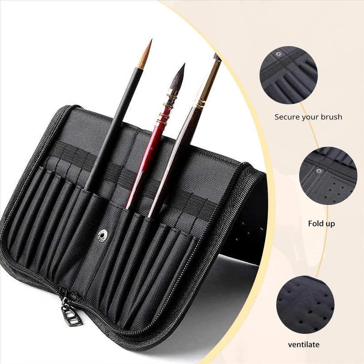 (A02R) Estojo Organizador de P - Paint Brush avaliação e preço