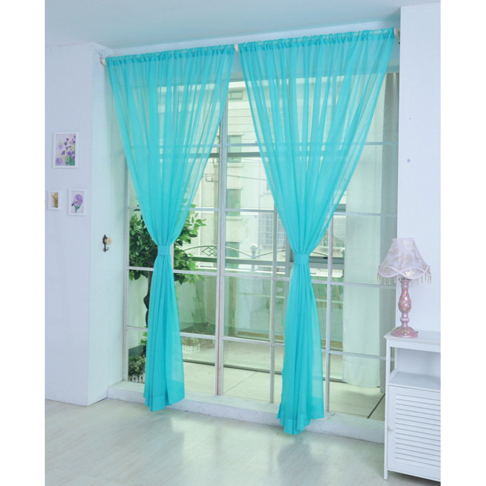 Cortina de Voile Transparente  - Curtain Rods avaliação e preço