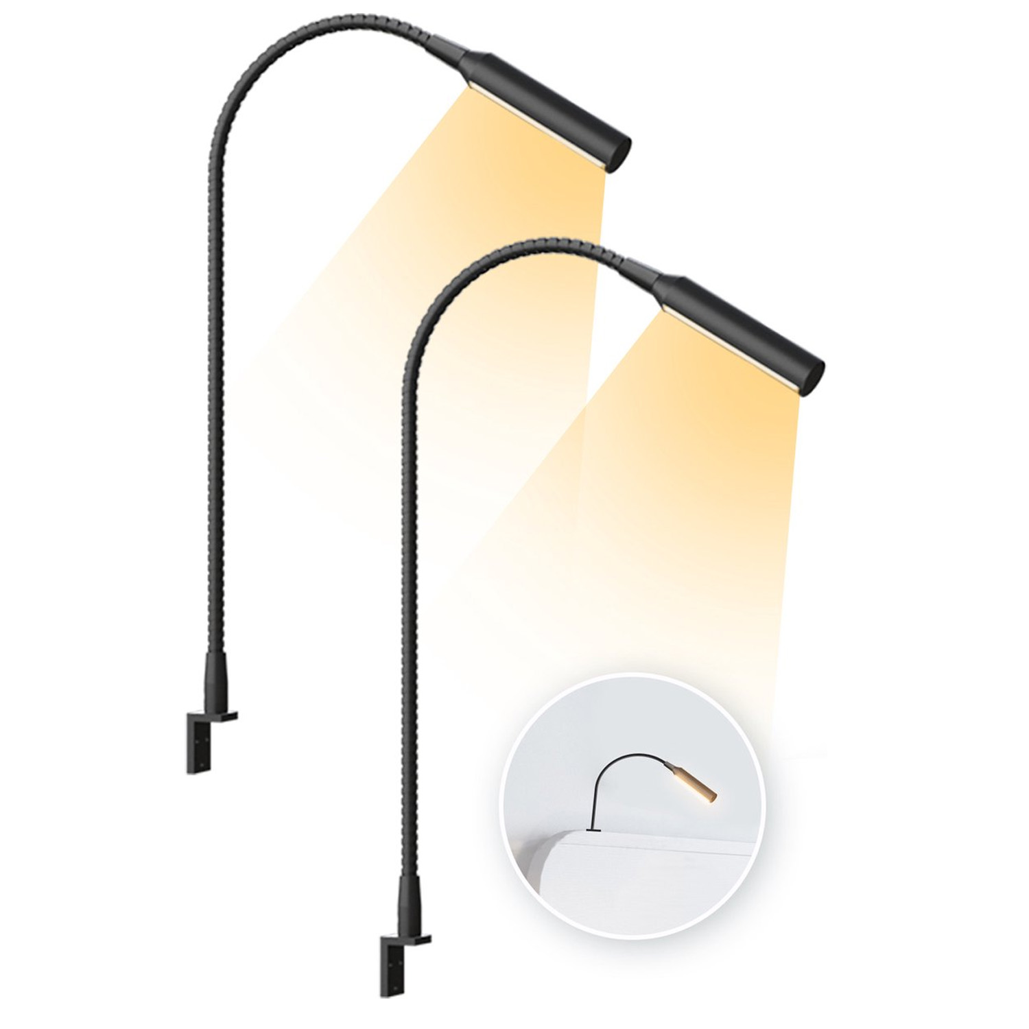 2 unidades de lâmpada de leitu - Light Switch avaliação e preço
