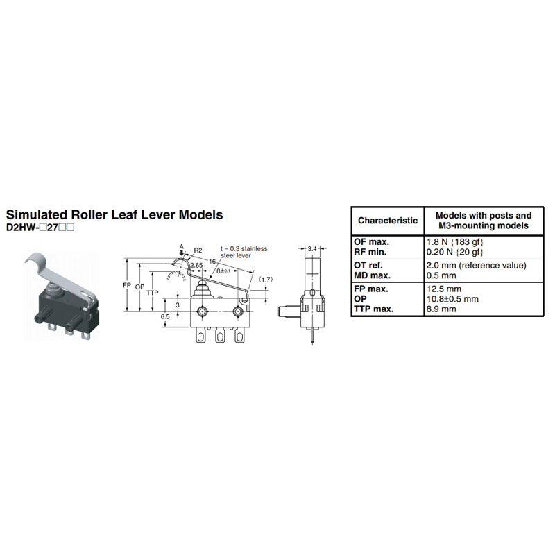 D2HW-BL271D Interruptor tátil  - Door Handle avaliação e preço