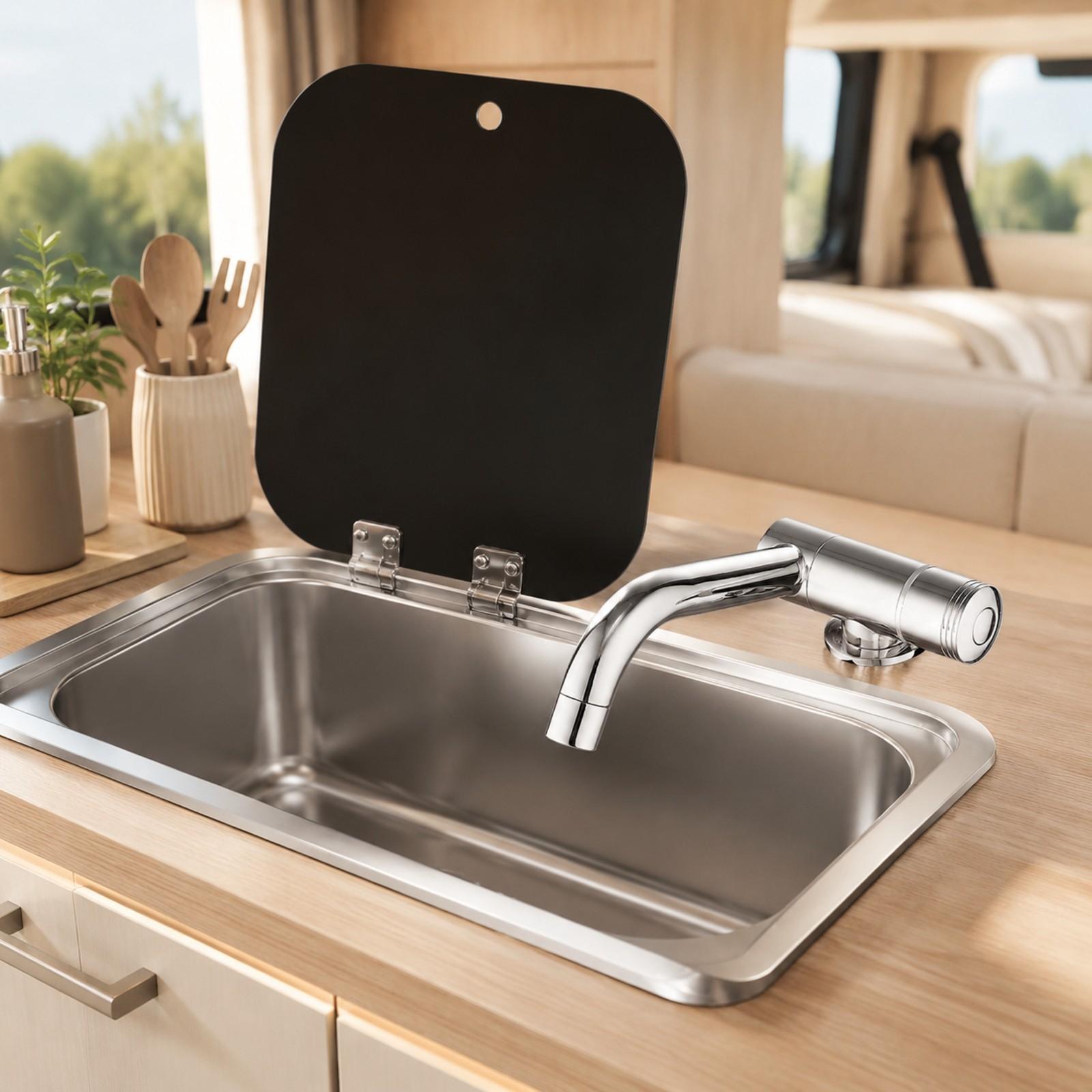 Pia de cozinha com tigela únic - Faucet avaliação e preço